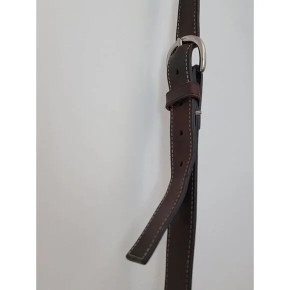 Dooney & Bourke Caramel Brown Pebble Leather Shoulder Crossbody Bag Purse - Picture 8 of 16